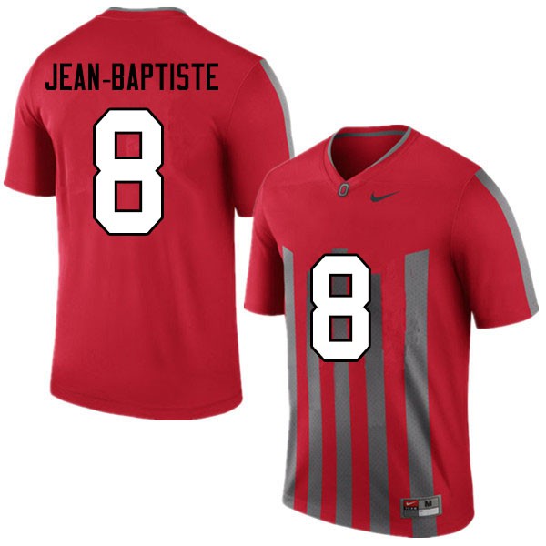 Ohio State Buckeyes #8 Javontae Jean-Baptiste Men Stitch Jersey Retro OSU18303